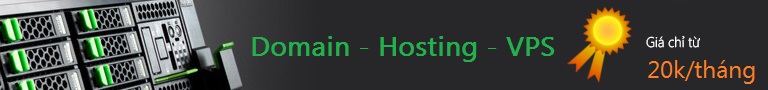 Domain, hosting, vps giá rẻ